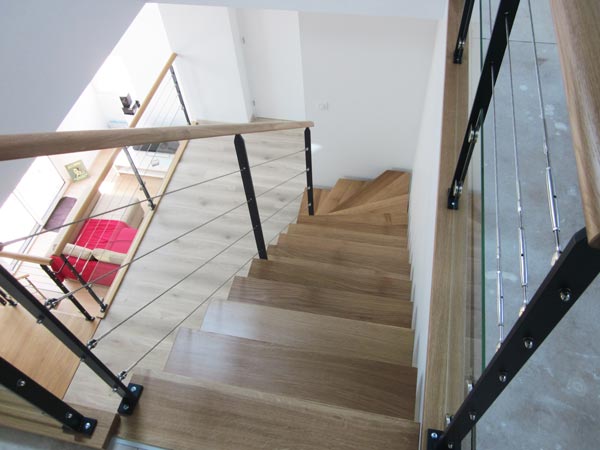 escalier ligavan sur mesure